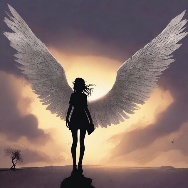 A young woman with angelic powers, searching for her identity and purpose