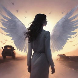 A young woman with angelic powers, searching for her identity and purpose