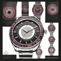 Create an image of a luxurious watch named 'qaammat'