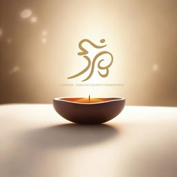 A serene and peaceful image representing the mantra OM SHANTI