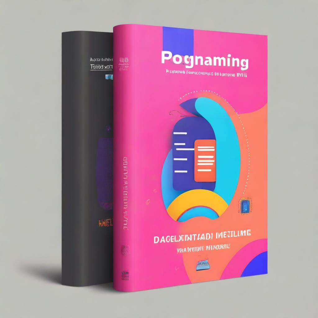 Create a modern and stylish book cover for 'Programming Book of O Levels Computer Science' by Fawad Akhtar Ansari