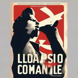 Crie uma capa de livro impactante em português com o título 'Manifestação Comunista 2: A Verdadeira Revolução Está Preste a Começar'