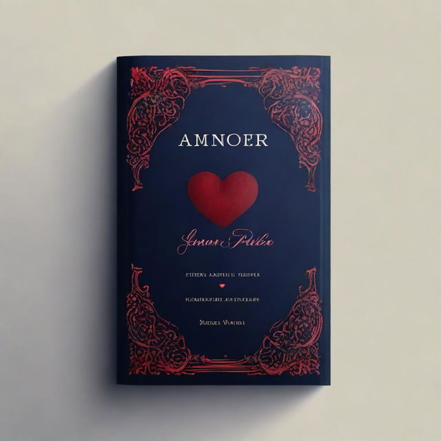 Create a book cover with the title 'Amor Proibido'