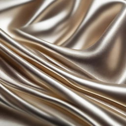 A close-up image of a piece of fabric that is tight, shiny, and reflective