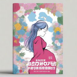 Create a captivating and appealing cover in the style of manga drawings, featuring vibrant colors and original illustrations of pregnant women, sick individuals, disabled persons, and retirees