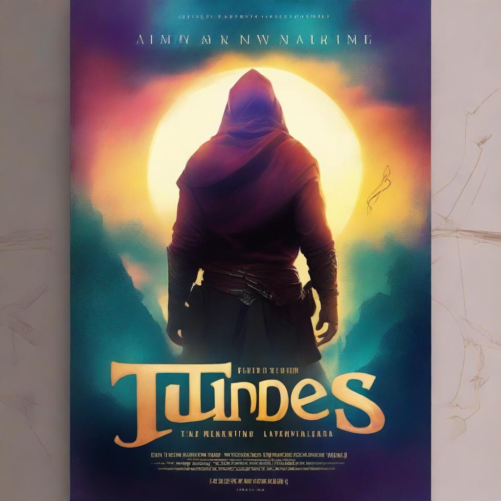 Create a captivating movie title image for 'Tunde's Awakening'