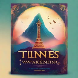 Create a captivating movie title image for 'Tunde's Awakening'