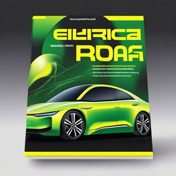 Create a vibrant book cover for a book titled 'Energia Sobre Rodas'