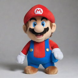 An adventurous twist on the iconic video game character, presenting Mario from Super Mario Bros. as a furry. His familiar red and blue attire is given a new spin with anthropomorphic animal features.