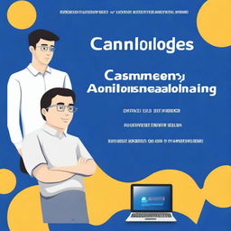 Create a book cover for 'Cambridge Assessment International Education Programming Book of O Levels Computer'