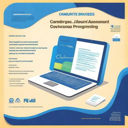 Create a book cover for 'Cambridge Assessment International Education Programming Book of O Levels Computer'