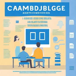 Create a book cover for 'Cambridge Assessment International Education Programming Book of O Levels Computer'