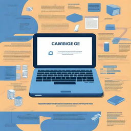 Create a book cover for 'Cambridge Assessment International Education Programming Book of O Levels Computer'