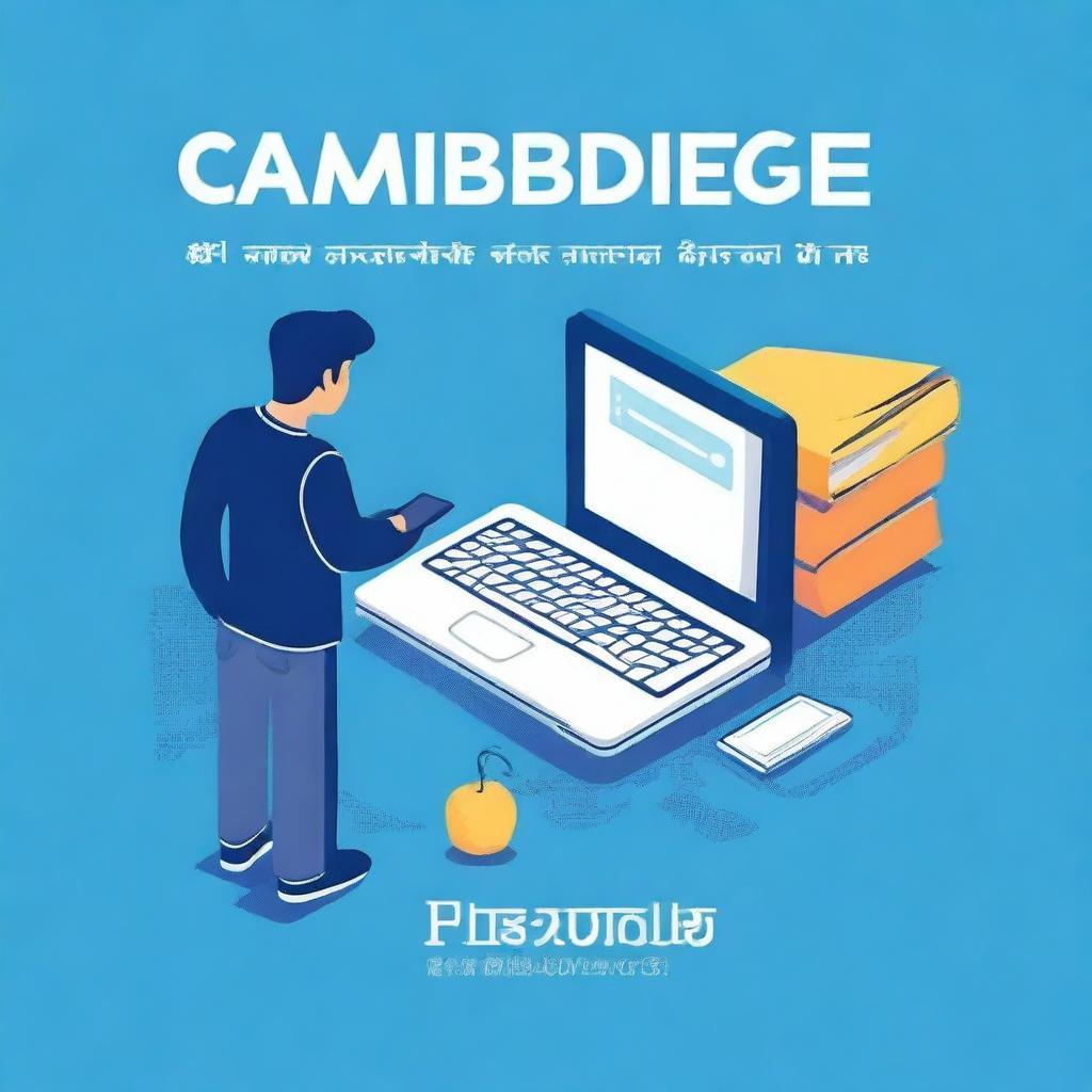 Design a book cover for 'Cambridge Assessment International Education Programming Book of O Levels Computer'