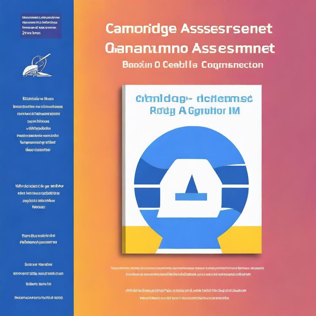 Create a book cover for 'Cambridge Assessment International Education Programming Book of O Levels Computer'