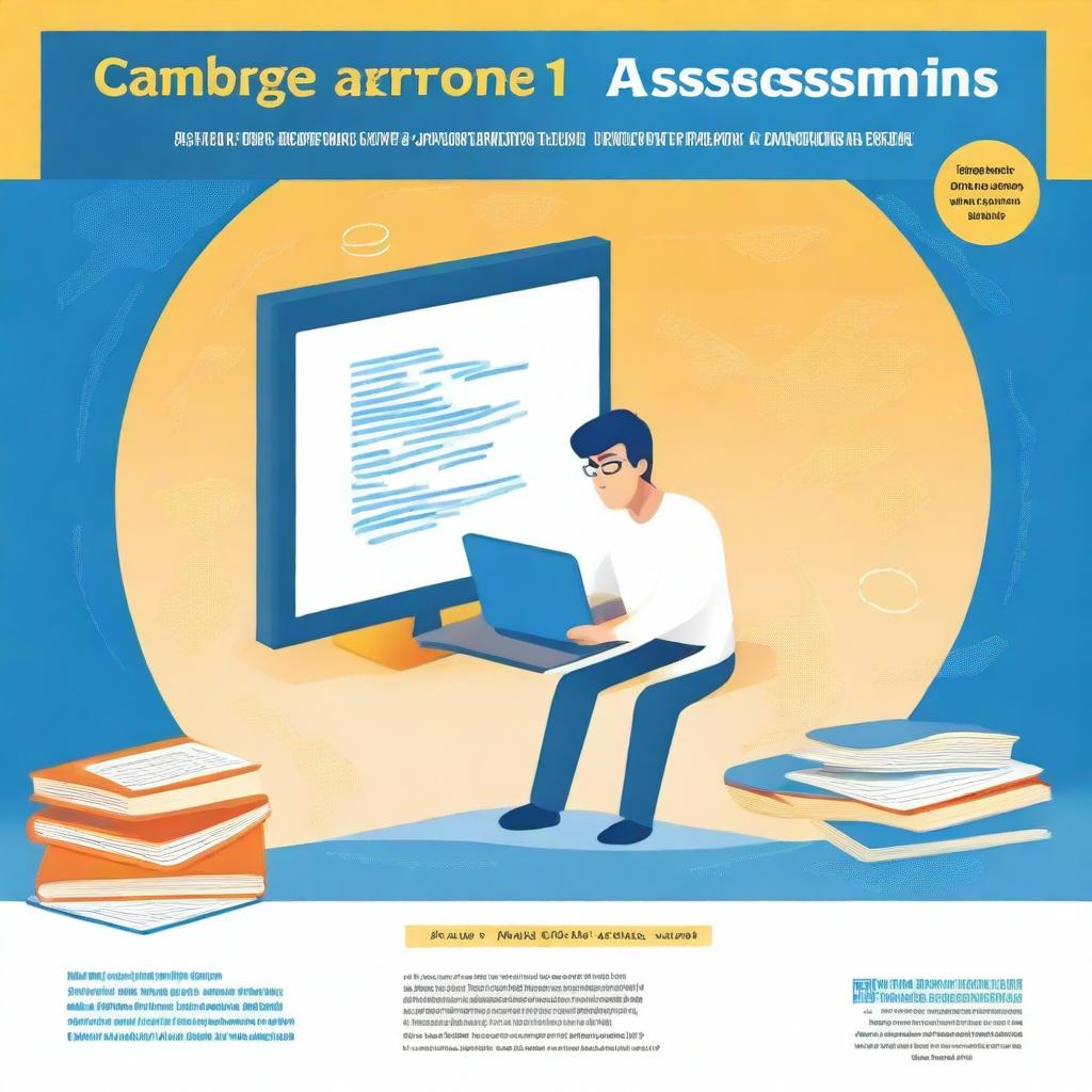 Create a book cover for 'Cambridge Assessment International Education Programming Book of O Levels Computer'