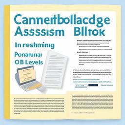 Create a book cover for 'Cambridge Assessment International Education Programming Book of O Levels Computer'