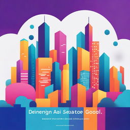 A warm and modern ebook cover displaying the title 'Designing AI Solutions for Social Good