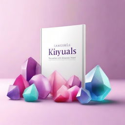 A beautifully designed ebook cover featuring natural crystals