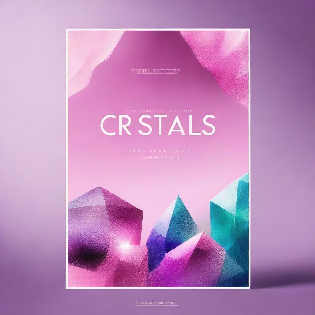 A beautifully designed ebook cover featuring natural crystals