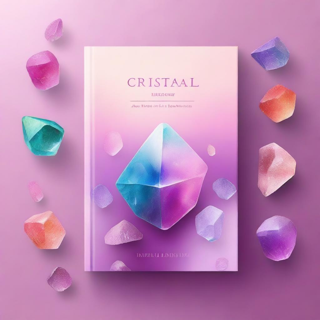 A beautifully designed ebook cover featuring natural crystals