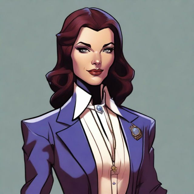 Create a Dungeons and Dragons character who is Lady Elara's butler, slightly based on Alfred from Batman