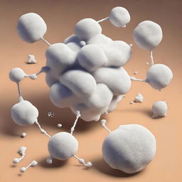 A detailed scientific illustration showcasing the structure of small pore zeolites and their adsorption properties