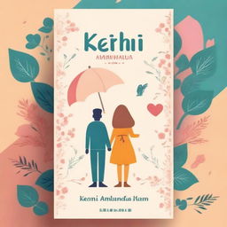 Create a book cover for a novel titled 'Kehi Sambandha haru'