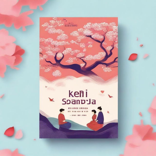 Create a book cover for a novel titled 'Kehi Sambandha Haru'