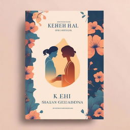 Create a book cover for a novel titled 'Kehi Sambandha haru', which explores various types of relationships