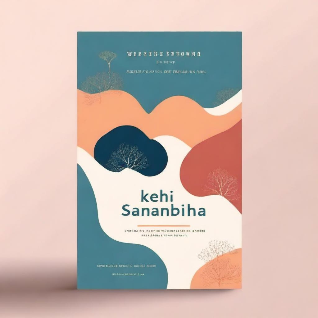 Create a cover page for a novel titled 'Kehi Sambandha haru'