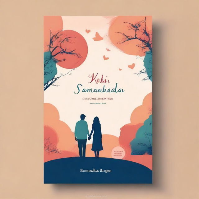 Create a cover page for a novel titled 'Kehi Sambandha haru'