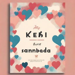 Create a book cover for a novel titled 'Kehi Sambandha haru' written by Bharat Dhungana