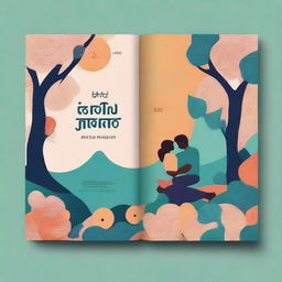 Create a book cover for a novel titled 'Kehi Sambandha haru' by Bharat Dhungana