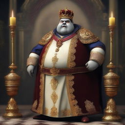 Create an image of Lord Zitas before he became a zombie