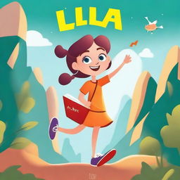 Create a book cover featuring Lula as a central character in the story