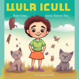 Create a book cover featuring Lula as a central character in the story