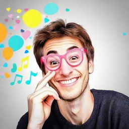 Create a fun and quirky profile image suitable for web forums and non-professional social media sites