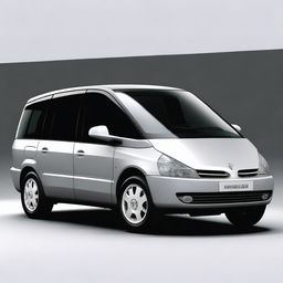 A 2005 Renault Espace without the Renault logo, instead featuring an Opel logo on the front