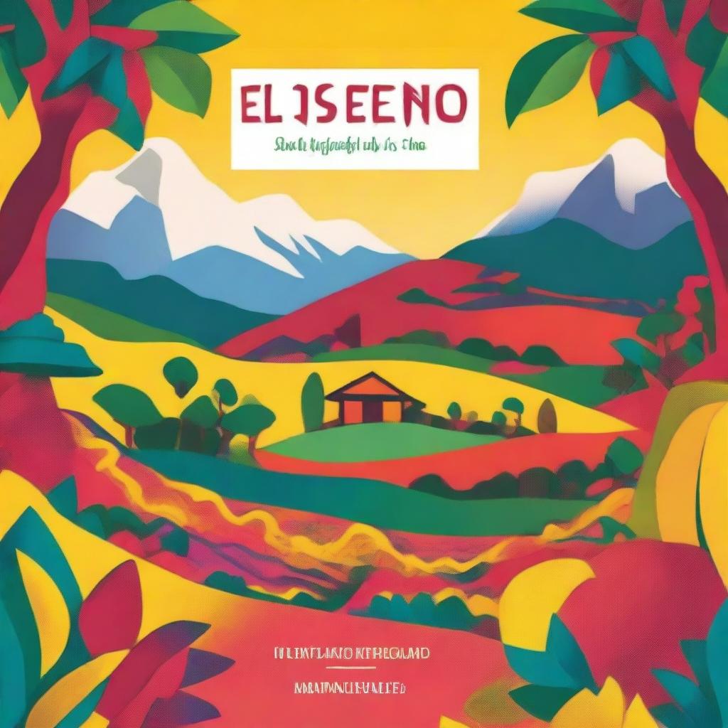 Create a vibrant book cover for a book titled 'El Sueño de los WAYU' set in Colombia