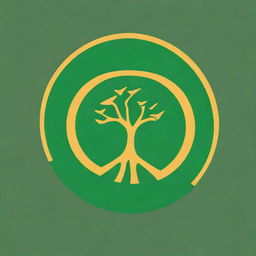 A modern logo for 'Admiracionismo Sequencialista Progressista' featuring a central spiral or circle with a tree, an integrated upward arrow representing progress, and the text 'Admiracionismo Sequencialista Progressista' in a modern font