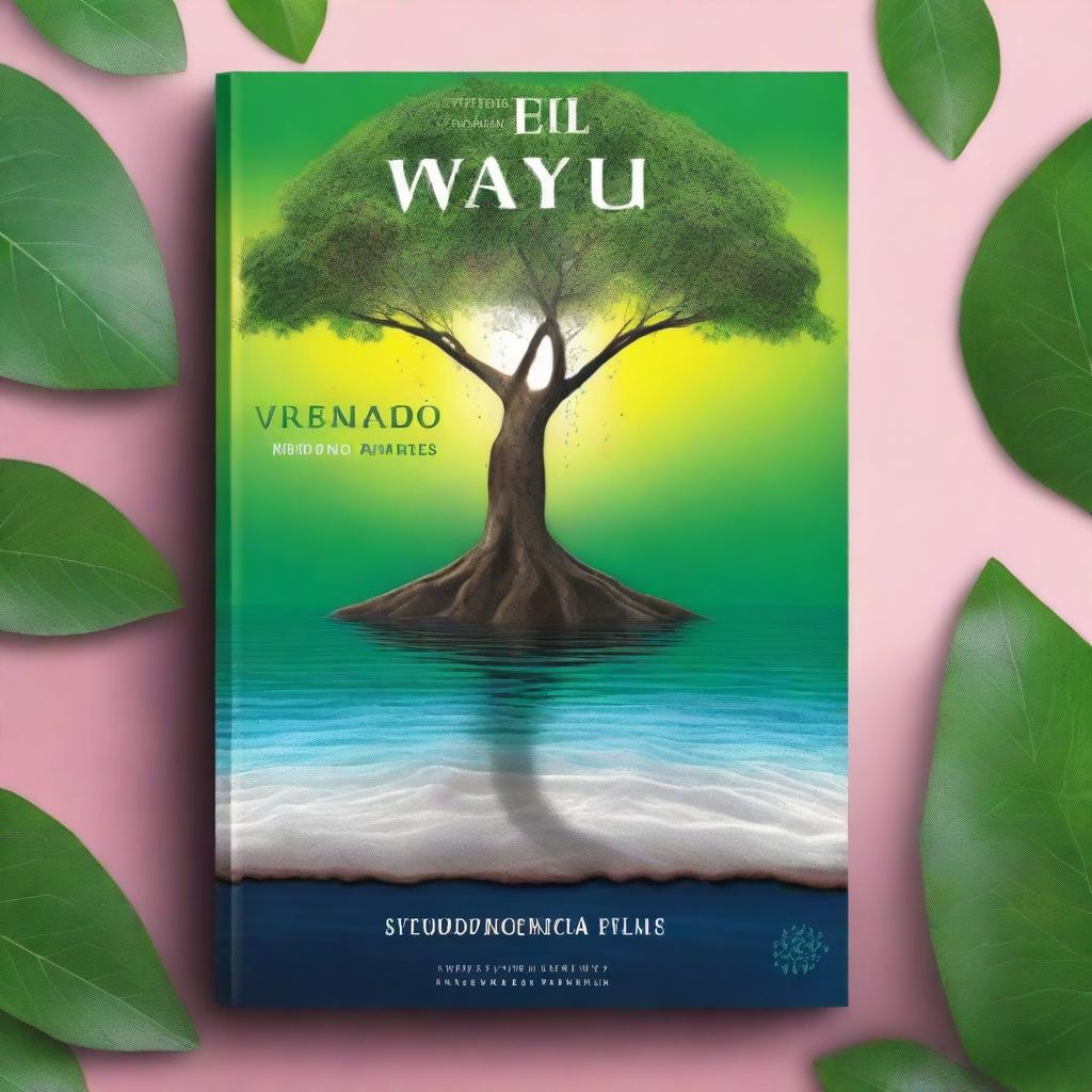 Diseña una portada de libro vibrante y realista para un libro titulado 'El Sueño de los WAYU', ambientado en Colombia