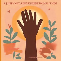 A cover for a book entitled 'A Journey of Parenting During Incarceration' featuring warm colors and imagery symbolizing the connection between parent and child despite the distance