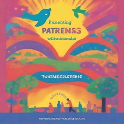 A colorful book cover for 'Parenting While Incarcerated' that displays themes of hope and resilience