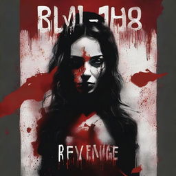 A cover design depicting the theme of 'Bloody Revenge' focusing on women