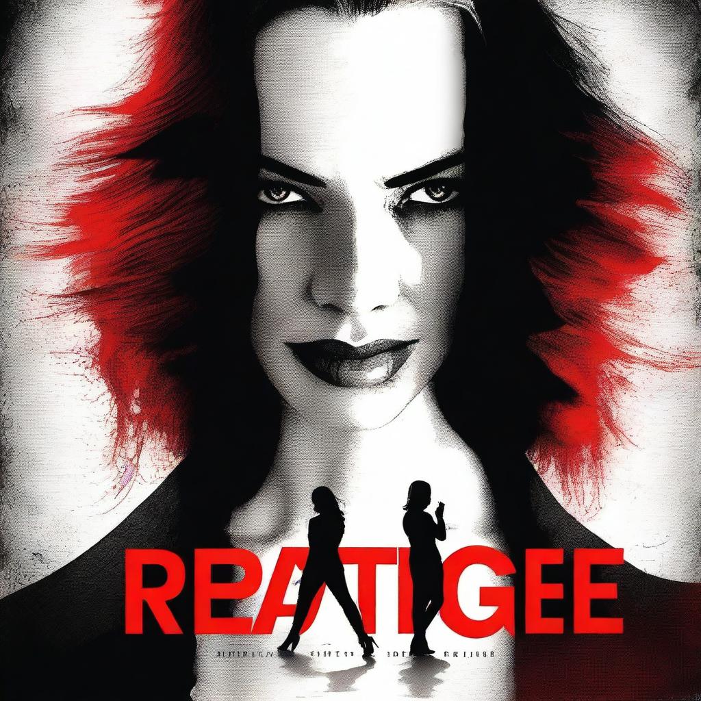 A cover design depicting the theme of 'Revenge' focusing on women