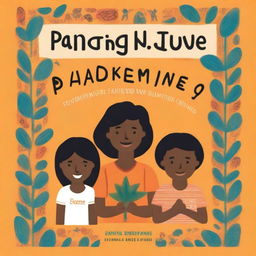 A multicultural, warm-colored book cover for 'Parenting While Incarcerated' that displays hope and resilience