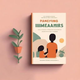 A warm-colored book cover for 'Parenting While Incarcerated' that displays hope and resilience