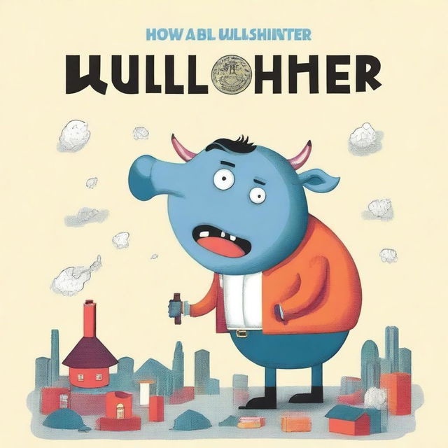 Create a book cover for 'How to Bullshit a Bullshitter' by W