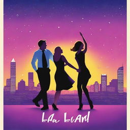 Create a new movie poster for the film 'LA LA LAND'